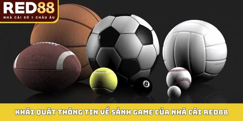 THỂ THAO 1 Khái quát thông tin về sảnh game của nhà cái Red88